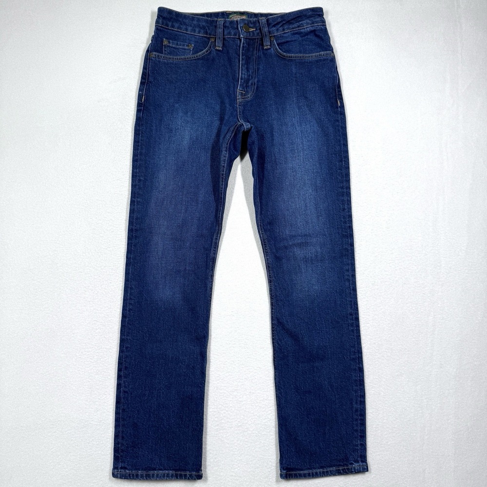 Tecovas Jeans Men 30x30 Ranch Straight Dark Blue Wash Western Wear Denim Stretch